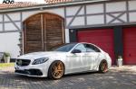 Mercedes-Benz C63 S AMG Sedan by ATT-Tec and KW on ADV.1 Wheels (ADV5.2MV2CS) 2015 года